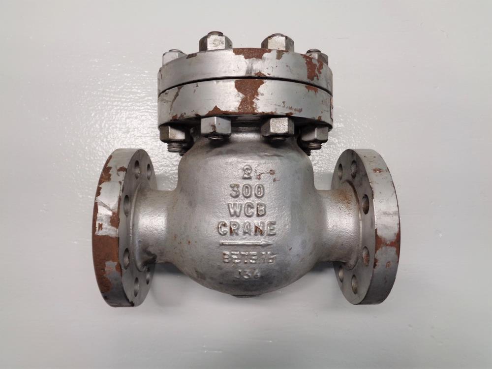 Crane 2" 300# WCB Check Valve, #159 XU